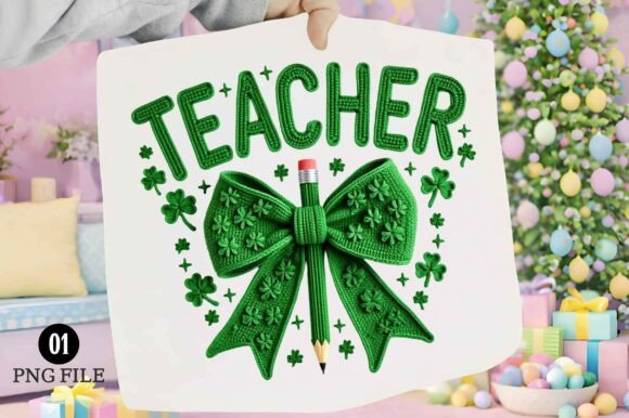 St Patrick’s Day Teacher PNG: A Versatile Design Resource for Creative Professionals